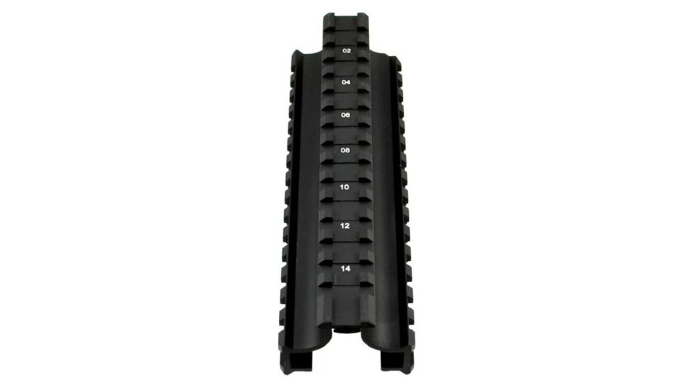 Sniper 15 Slot Duct Cover Mount. Fits Yugo 70, Black, MTQRM