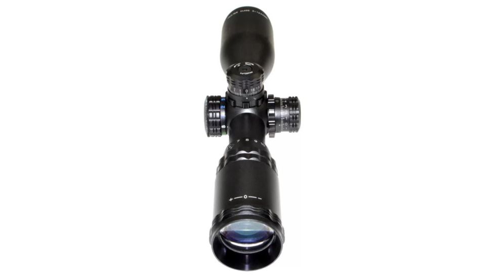Sniper 3-12X40mm Compact Scope QTA W/E RGB Dual Illumination Mil Dot, Black, LT3-12x40ML