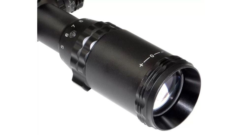 Sniper 3-12X40mm Compact Scope QTA W/E RGB Dual Illumination Mil Dot, Black, LT3-12x40ML