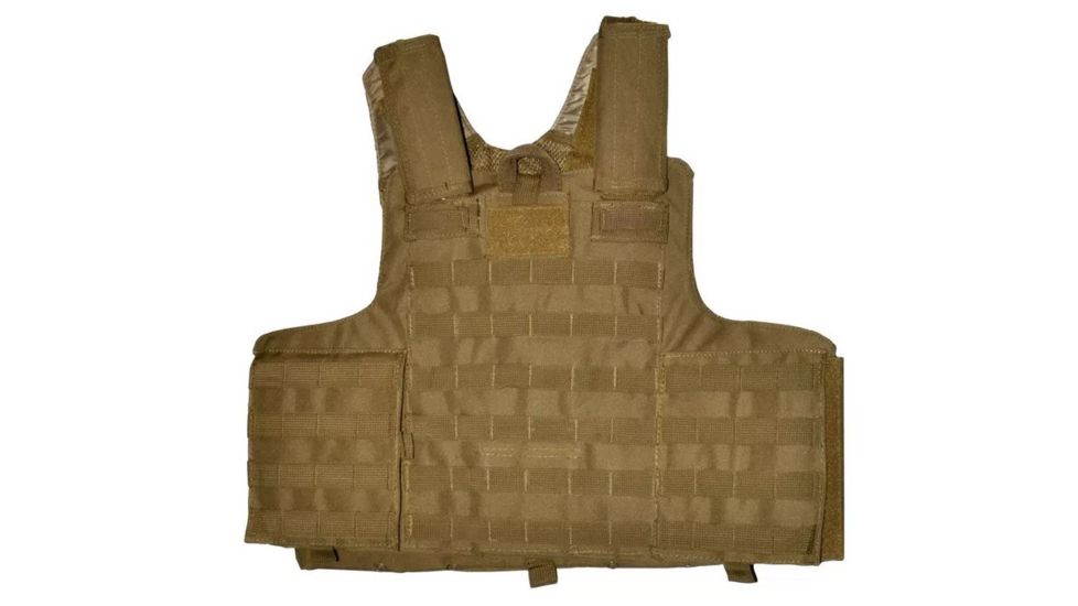Sniper Cross Draw Tactical Multi Function Vest, Tan, ASVT02-T