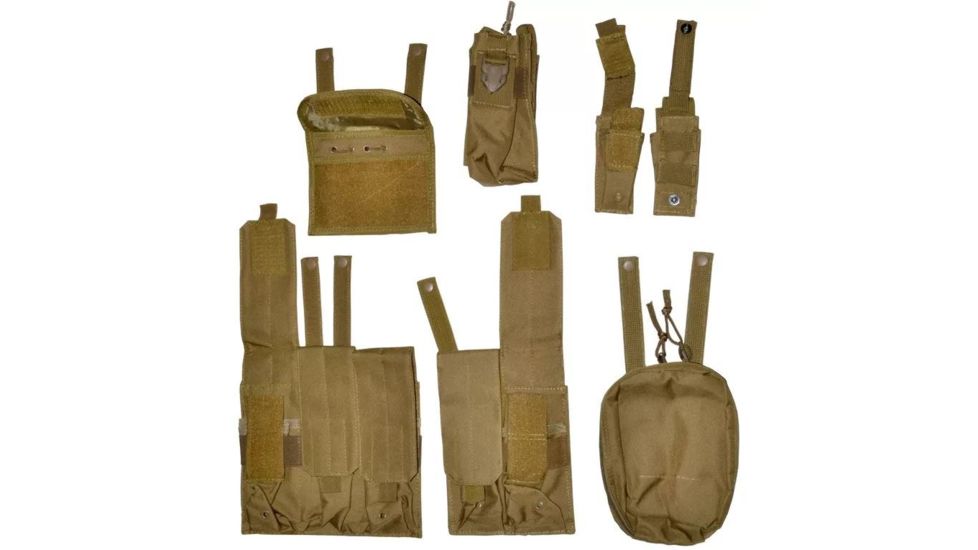 Sniper Cross Draw Tactical Multi Function Vest, Tan, ASVT02-T