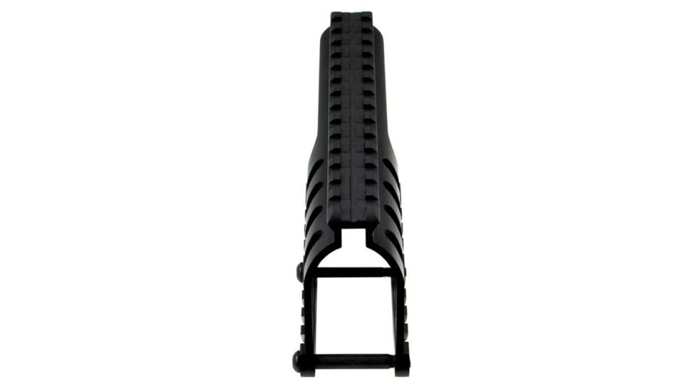 Sniper Tactical Saddle Scope Sight Weaver/Picatinny Rail Mount For Remington 870 Compatible, Black, MRM87