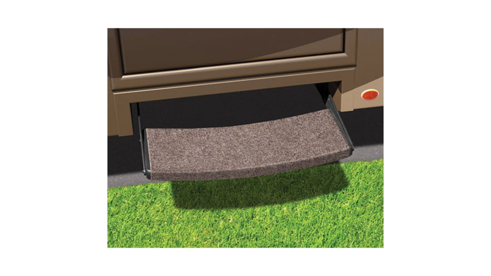 Prest-O-Fit Outrigger Universal RV Step Rug, Castle Gray, 22in, 2-0393