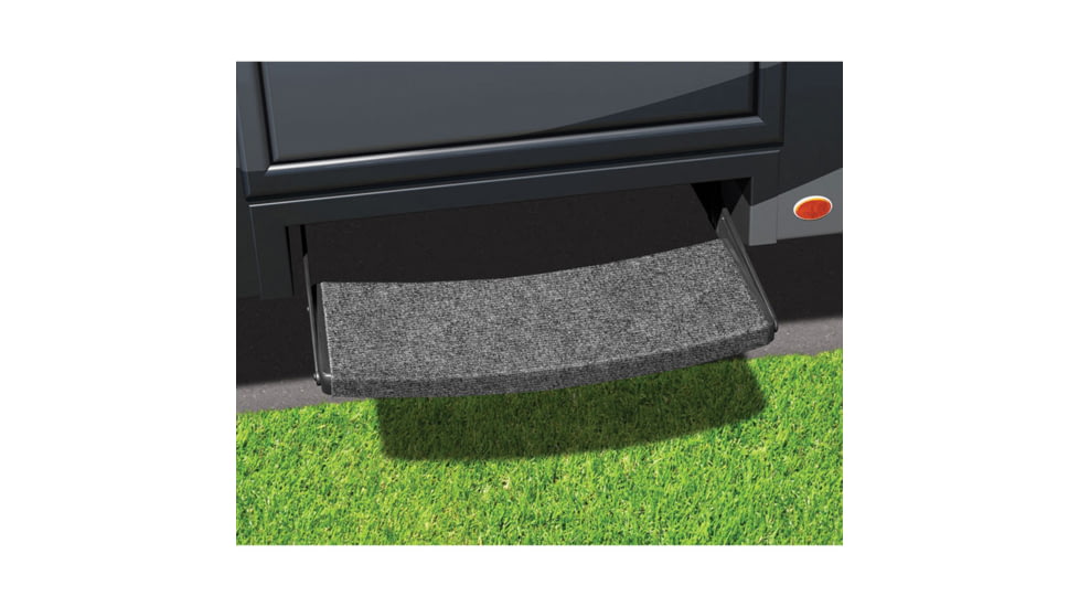 Prest-O-Fit Outrigger Universal RV Step Rug, Chocolate Brown, 22in, 2-0395