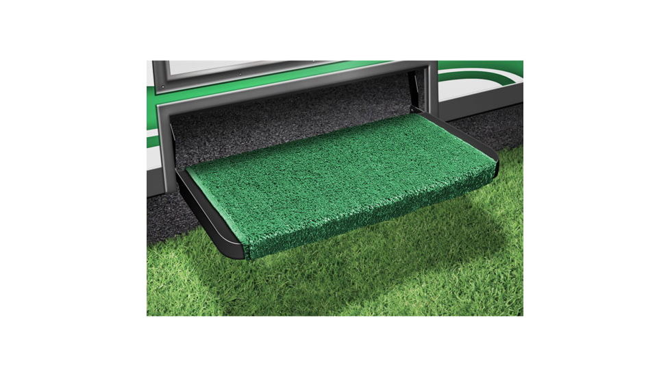 Prest-O-Fit Wraparound+Plus RV Step Rug, Green, 20in, 2-0070