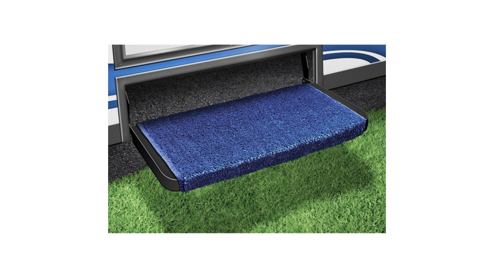 Prest-O-Fit Wraparound+Plus RV Step Rug, Imperial Blue, 20in, 2-1071