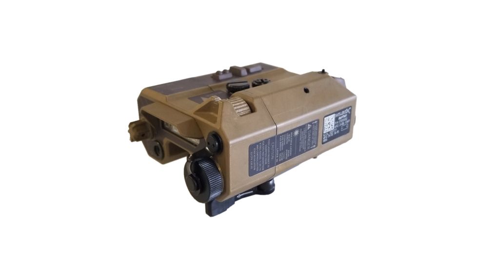 PRG Defense Wilcox RAPTAR ES Rapid Targeting Module, Class 1 .7 mW IR Laser &amp; Red Laser/IR Flood/1500 yard Laser Range Finder, Black 503WILRAPTARE1