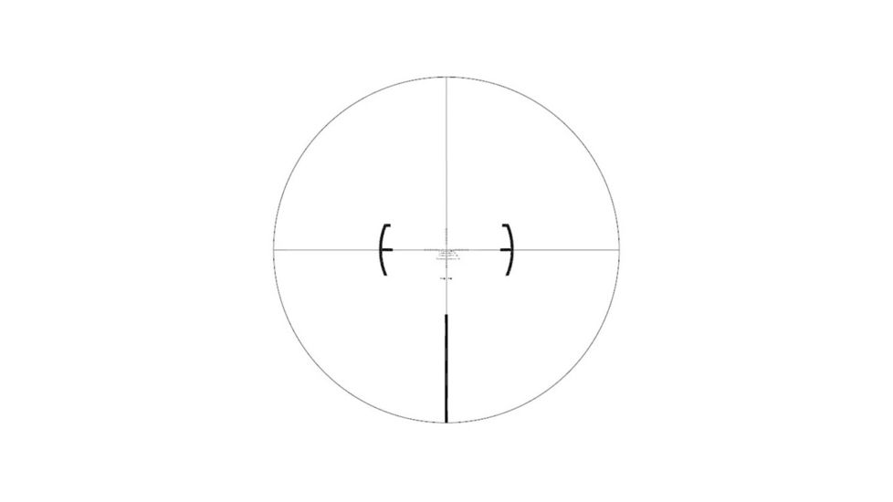 Pride Fowler Industries 3-12x42mm RR-Evolution-17 HMR Rifle Scope w/ 3 Color illuminated First Focal Plane Ballistic Reticle, Black, RRE005