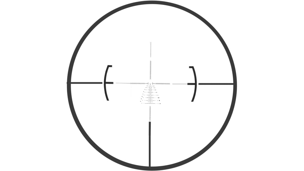 Pride Fowler Industries Rapid Reticle H-2 3-12x42mm FFP Rifle Scope w/Rapid Ranging and Rapid Guide Technology, Black, PFI-RR-EVOLUTION H-2