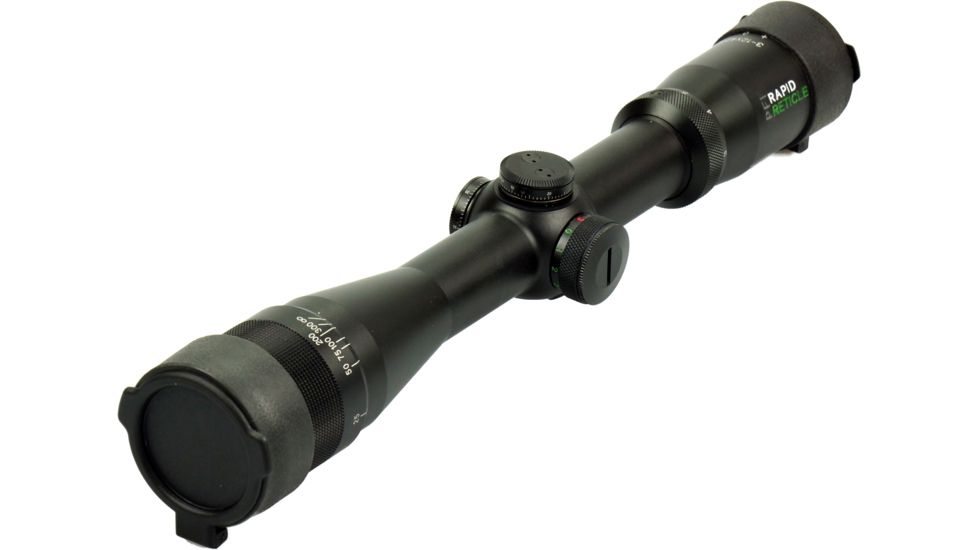 Pride Fowler Industries RR-Evolution 3-12x42mm with Rapid Ranging Scope, Black, 5.56/7.62x51, RRE002