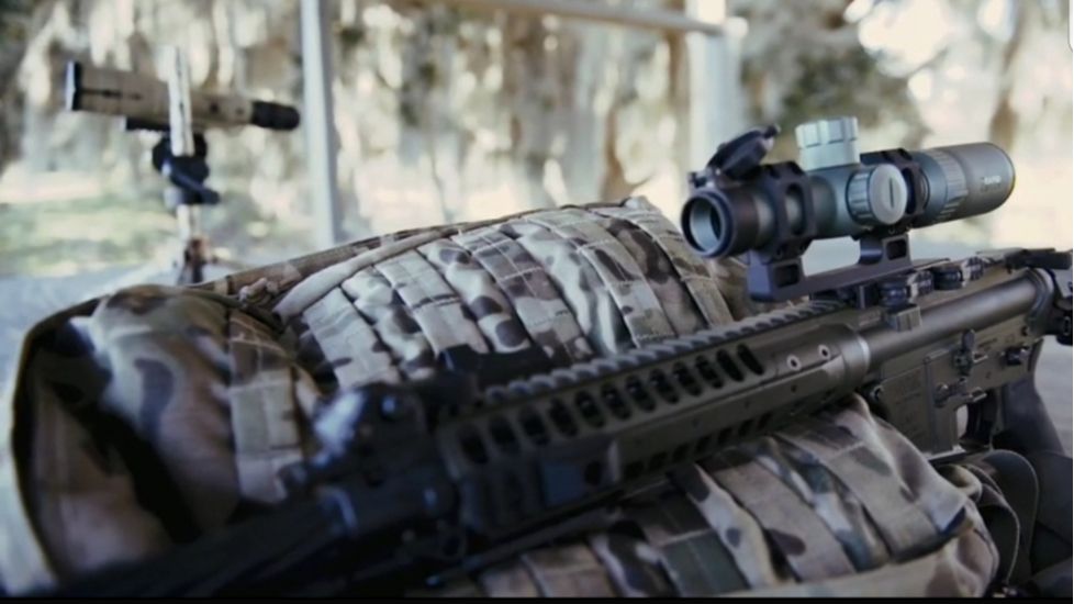 Pride Fowler Industries RR-Evolution-3G Rifle Scope, 1-6x24mm, 30mm Tube, First Focal Plane, Red Illumination, Rapid Reticle 3G BDC Reticle, Green, RR007-FDE