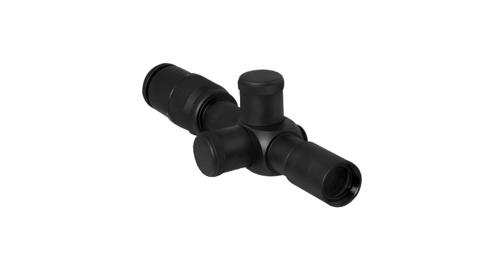 Pride Fowler Industries USO-PFI BLK 1.5-6x28mm, PFI BLK Combat Reticle Scope, Black, USO300
