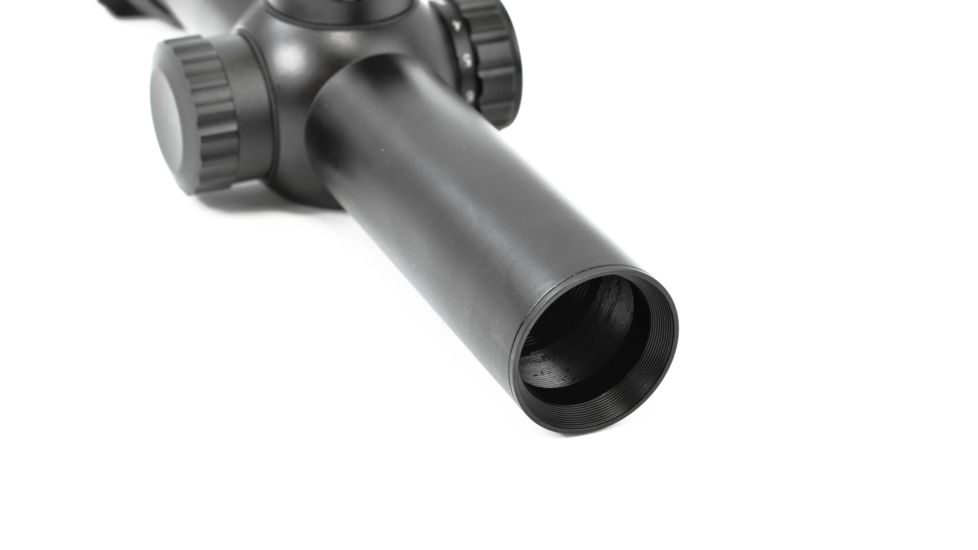 EDEMO Primary Arms Classic Series Rifle Scope, 1-4x24mm, Second Focal Plane, Duplex Dot Illuminated Reticle, Black, 610001, EDEMO1