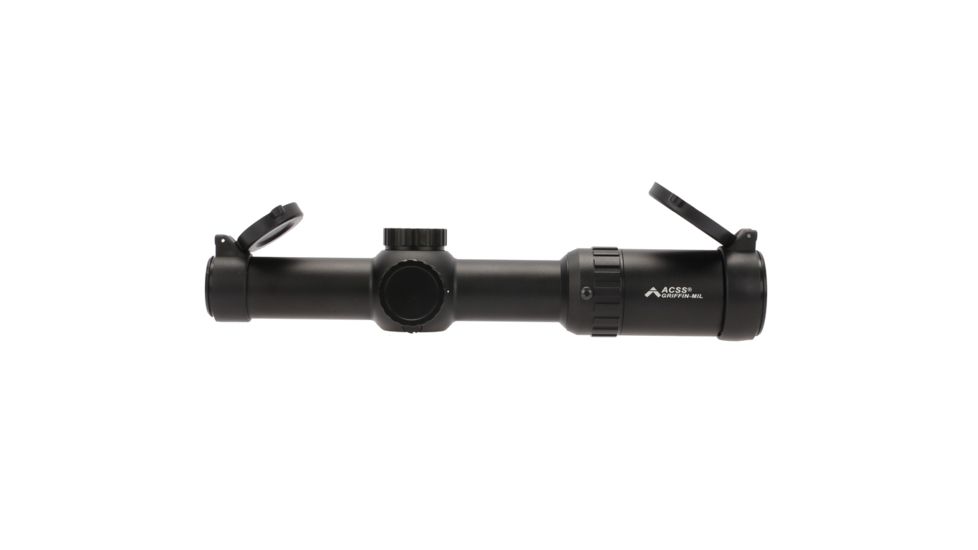 Primary Arms SLx 1-6X24mm Second Focal Plane Rifle Scope Generation III - Illuminated ACSS GRIFFIN MIL Reticle, Black, 1-6X24 mm, PA1-6X24SFP-ACSS-GRIFFIN-MIL