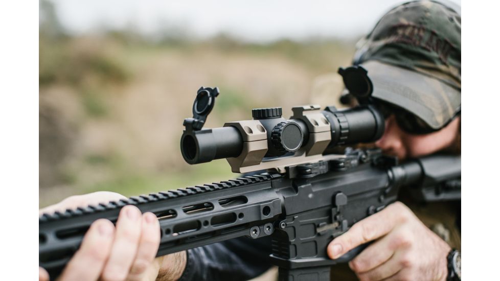 Open Box Demo, Primary Arms SLx 1-6X24mm SFP Gen III Scope w/ K.I.S.S. Reticle, Black, PA1-6X24SFP-KISS