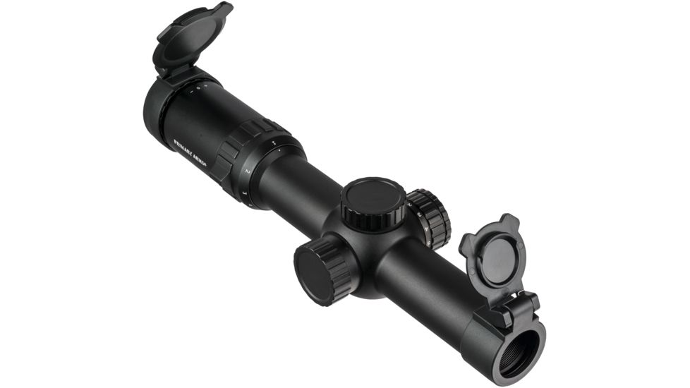 Open Box Demo, Primary Arms SLx 1-6X24mm SFP Gen III Scope w/ K.I.S.S. Reticle, Black, PA1-6X24SFP-KISS