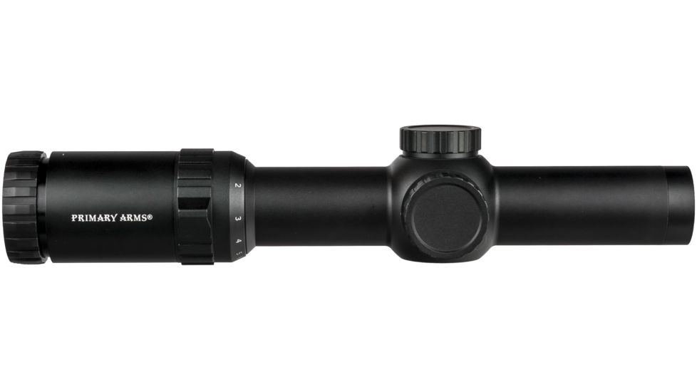 Open Box Demo, Primary Arms SLx 1-6X24mm SFP Gen III Scope w/ K.I.S.S. Reticle, Black, PA1-6X24SFP-KISS