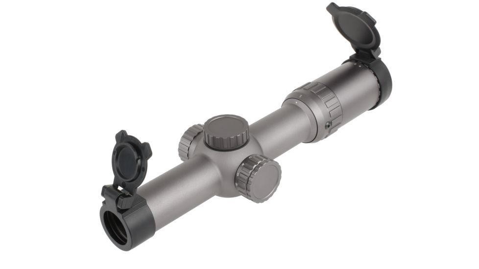 Open Box Demo, Primary Arms SLx 1-6X24mm SFP Gen III Scope w/K.I.S.S. Reticle, Wolf Grey, PA1-6X24SFP-KISS-WG