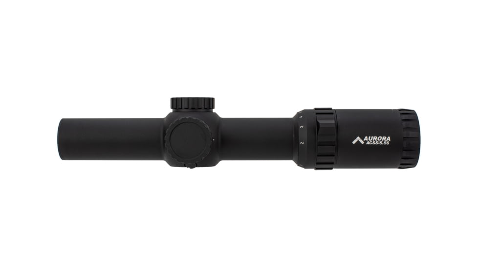 Primary Arms 1-6x24mm SFP SLX Gen III Rifle Scope, Illuminated ACSS Aurora 5.56-Meter Reticle, Black, 610118