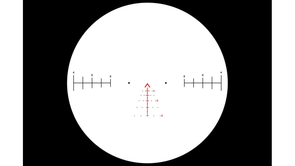 Primary Arms 1-6x24mm SFP SLX Gen III Rifle Scope, Illuminated ACSS Aurora 5.56-Meter Reticle, Black, 610118