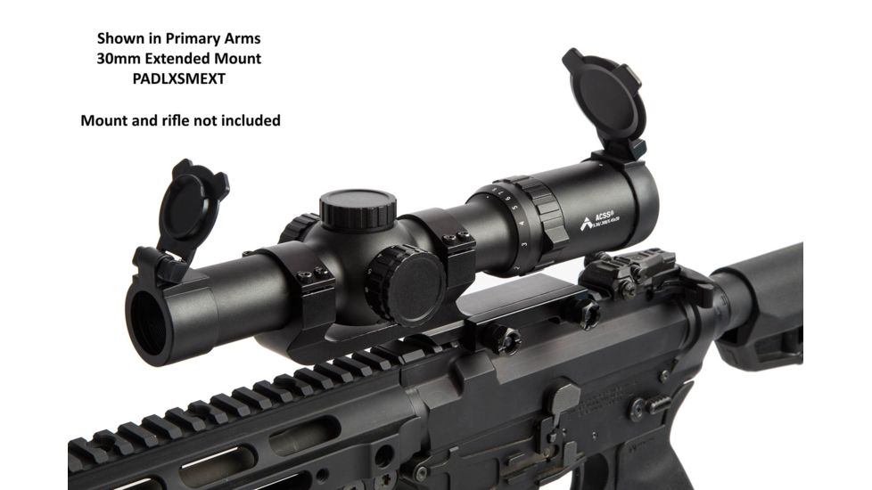 Open Box Demo, Primary Arms SLx 1-8x Variable Waterproof Rifle Scope w/Patented ACSS 5.56/5.45/.308 Reticle, Black PA1-8X24SFP-ACSS-5.56
