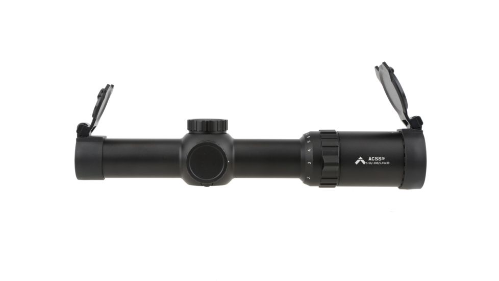 Open Box Demo, Primary Arms SLx 1-8x Variable Waterproof Rifle Scope w/Patented ACSS 5.56/5.45/.308 Reticle, Black PA1-8X24SFP-ACSS-5.56