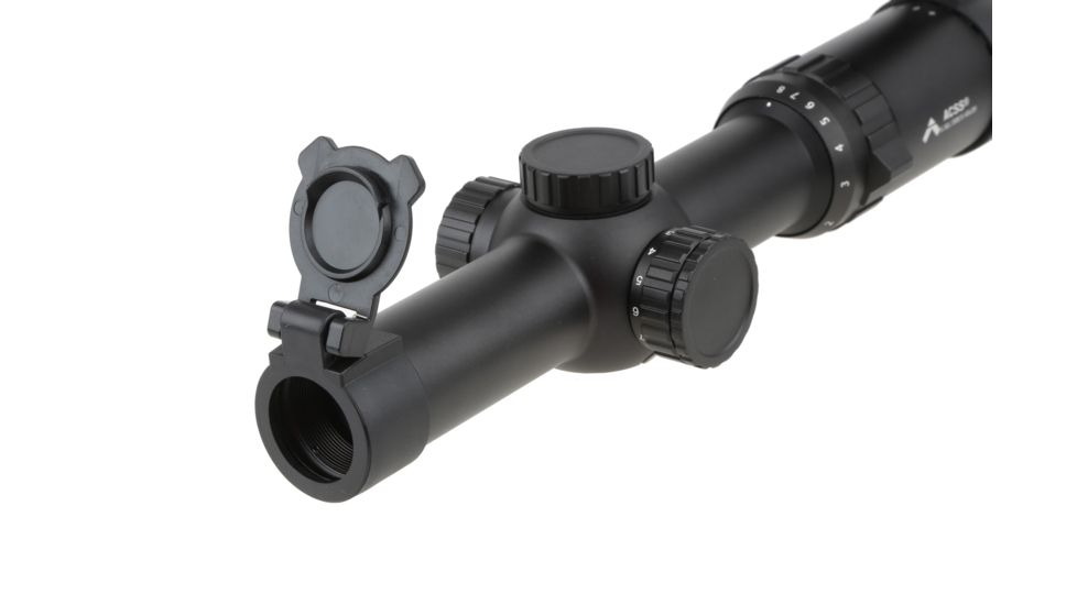Open Box Demo, Primary Arms SLx 1-8x Variable Waterproof Rifle Scope w/Patented ACSS 5.56/5.45/.308 Reticle, Black PA1-8X24SFP-ACSS-5.56