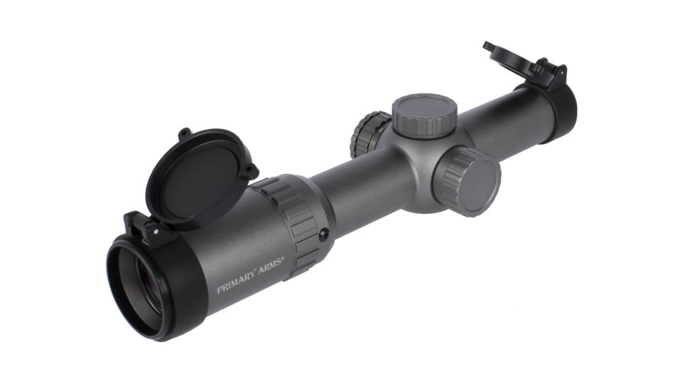 Primary Arms SLx 1-8X24mm Second Focal Plane Rifle Scope - Illuminated ACSS Griffin MIL Reticle, Wolf Grey, 1-8X24 mm, PA1-8X24SFP-ACSS-GRF-MIL-WG