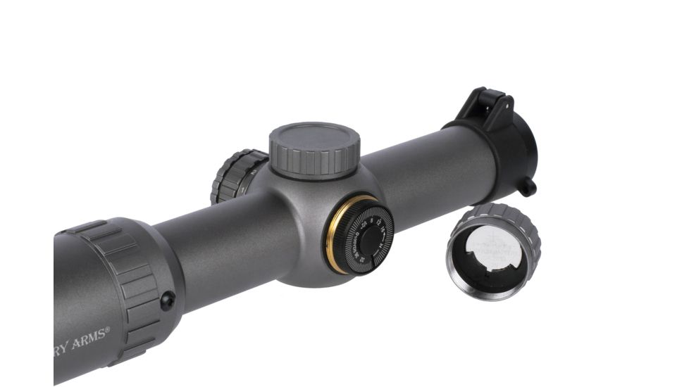 Primary Arms SLx 1-8X24mm Second Focal Plane Rifle Scope - Illuminated ACSS Griffin MIL Reticle, Wolf Grey, 1-8X24 mm, PA1-8X24SFP-ACSS-GRF-MIL-WG