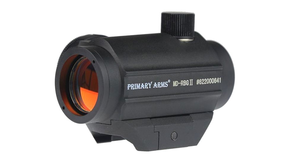 OpticsPlanet Exclusive Primary Arms 1x 2 MOA Micro Red Dot Sight Exclusive Bundle w/Bases and Magnifier, Black, MD-BLK-BUNDLE