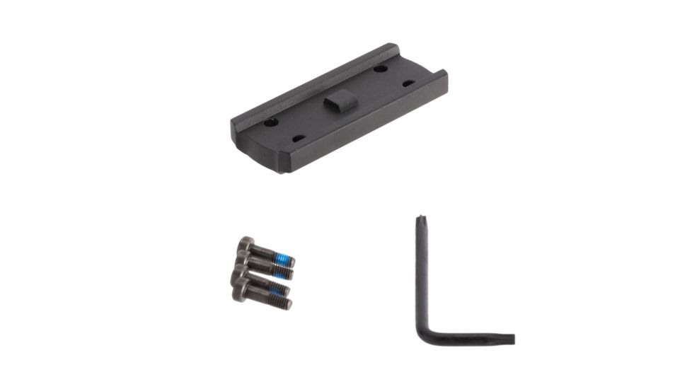 Primary Arms 1x Riser Mount, High, 1.64in, Black PA1X-HM-SPCR-1.64