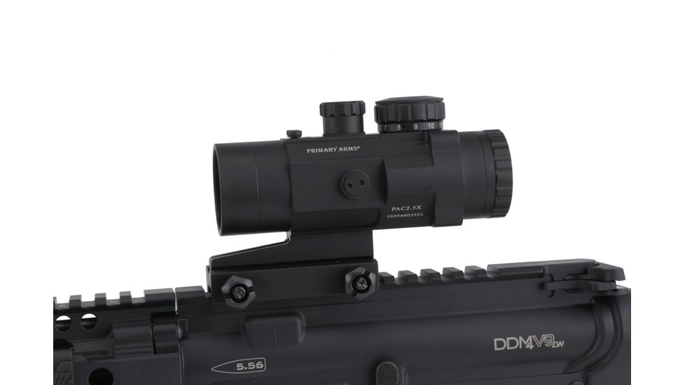 Blemished Demo, Primary Arms SLx 2.5X Compact AR15 Scope with Patented CQB ACSS Reticle, Black, PAC2.5X