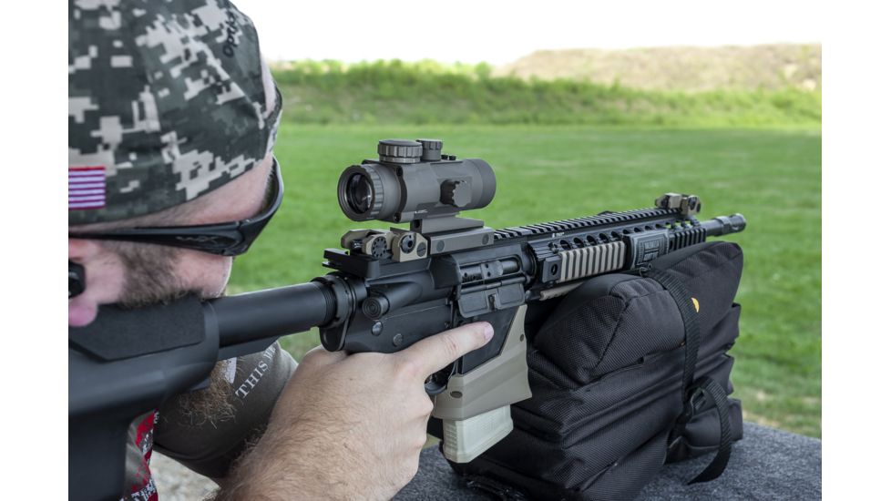OpticsPlanet Exclusive Primary Arms SLx 2.5X Compact AR15 Scope with Patented CQB ACSS Reticle, Flat Dark Earth, PAC2.5X-FDE
