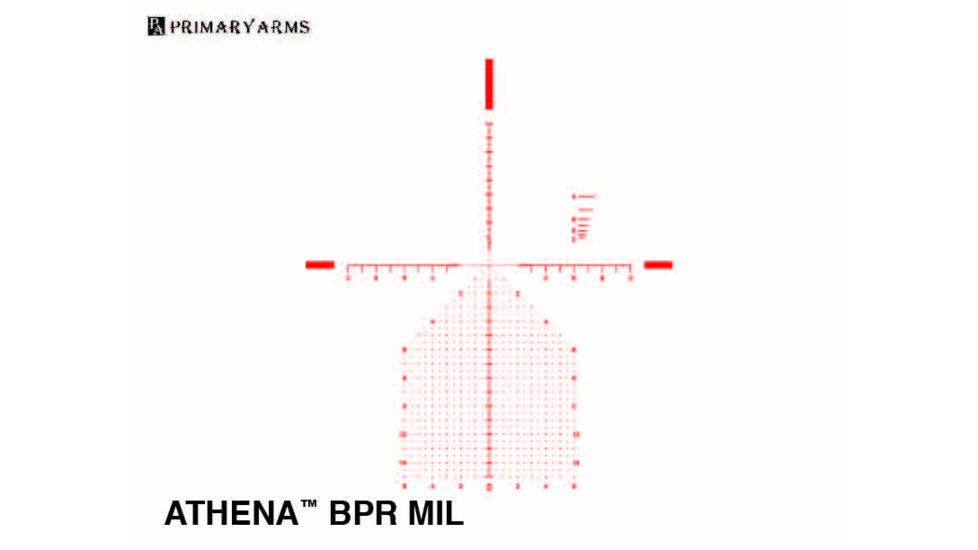 EDEMO, Primary Arms SLx 3-18x50mm First Focal Plane Rifle Scope - Illuminated Athena BPR MIL Reticle, Black, 3-18X50 mm, PA3-18X50FFP-ATHENA-BPR-MIL