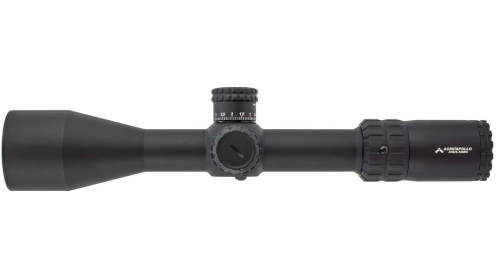 DEMO, Primary Arms SLx 3-18x50mm First Focal Plane Rifle Scope - Illuminated ACSS APOLLO .308/6.5 Grendel Reticle, Black, 3-18x50mm, 610161