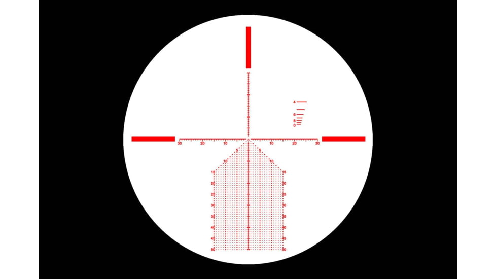 Primary Arms SLx 3-18x50mm First Focal Plane Rifle Scope - Illuminated Hera BPR MOA Reticle, Black, 3-18X50 mm, PA3-18X50FFP-HERA-BPR-MOA