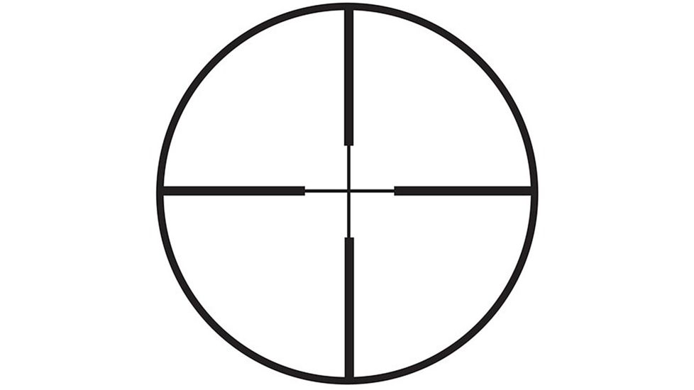 Primary Arms Classic Series Rifle Scope, 3-9x44mm, Second Focal Plane, Duplex Reticle, Black, 610053