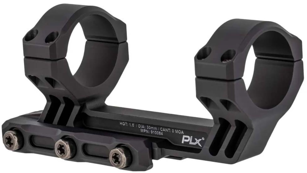 Primary Arms 30mm PLx Cantilever Mount, 1.5in, Black, 910084