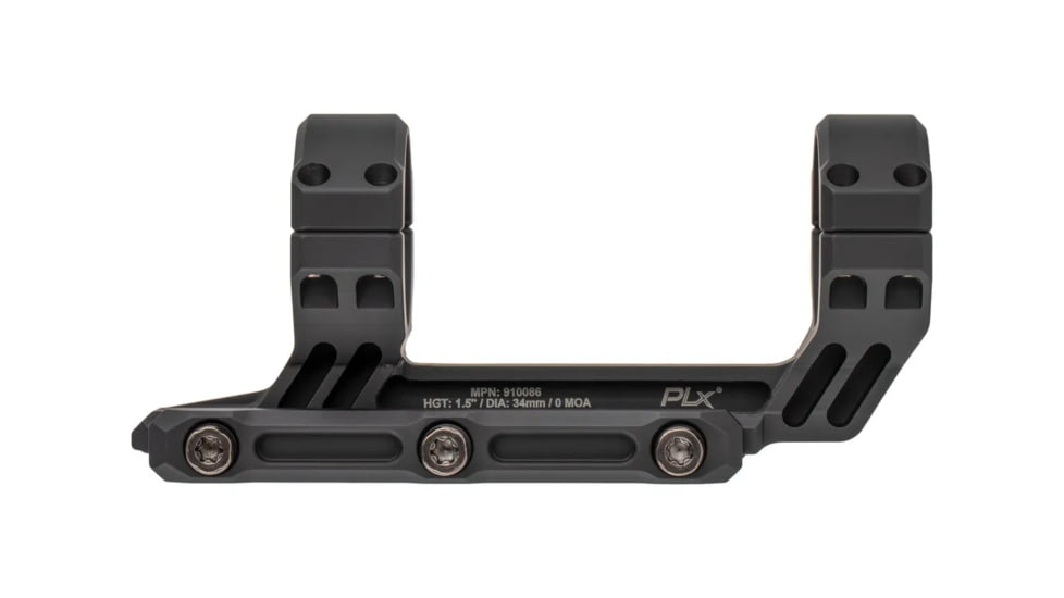 Primary Arms 34mm PLx Cantilever Mount, 1.5in, Black, 910086