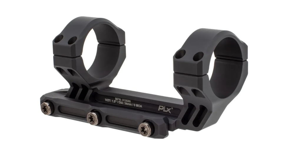 Primary Arms 34mm PLx Cantilever Mount, 1.5in, Black, 910086