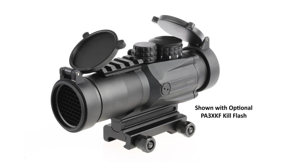 Primary Arms SLx 3X Compact Prism Scope with the Patented 7.62X39/300BO ACSS Reticle, Black, PAC3XAK300BO