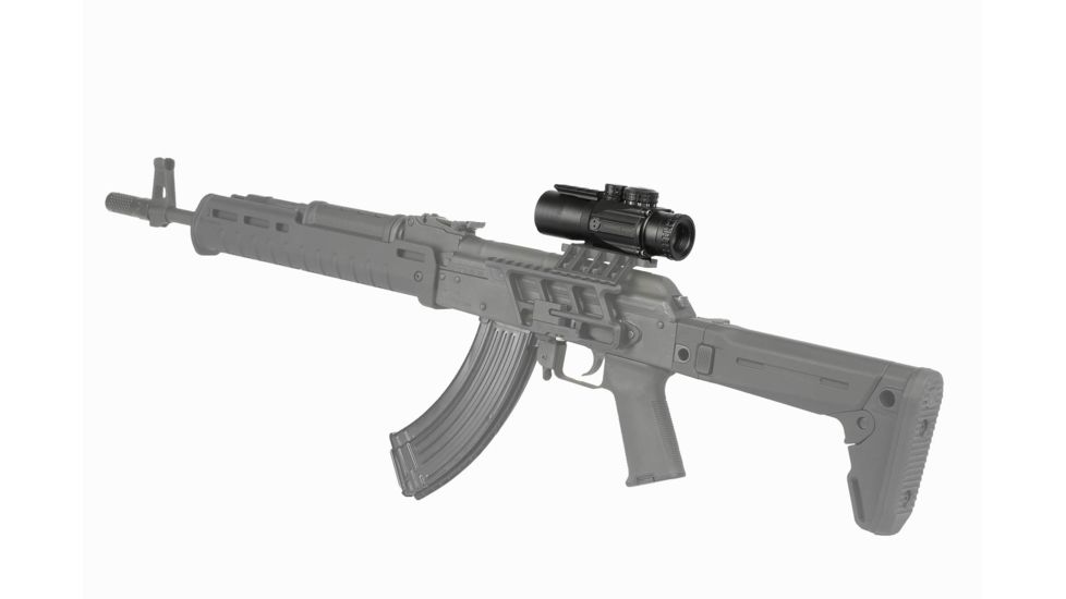 Primary Arms SLx 3X Compact Prism Scope with the Patented 7.62X39/300BO ACSS Reticle, Black, PAC3XAK300BO