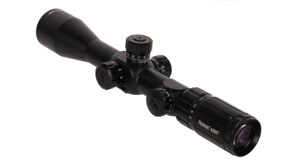 Open Box Demo, Primary Arms SLx 4-14x44 FFP scope, Arc-2-MOA Reticle, Black, PA4-14X44FFP-ARC-2-MOA