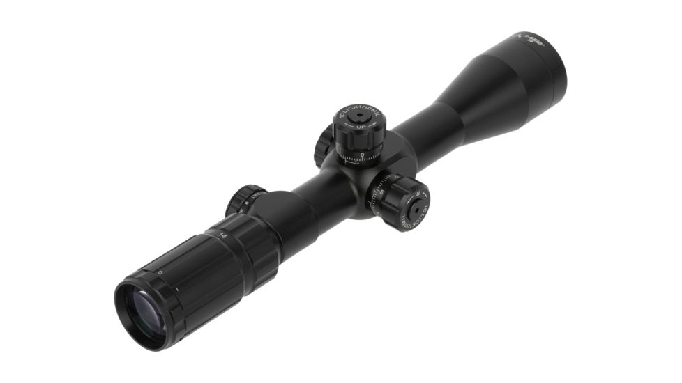 Primary Arms SLx 4-14X44mm First Focal Plane Rifle Scope - Illuminated R-Grid 2B Reticle, Black, 4-14X44 mm, PA4-14X44FFP-R-GRID-2B