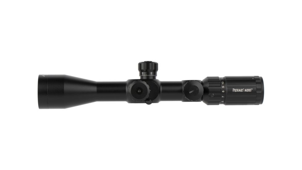 Primary Arms SLx 4-14X44mm First Focal Plane Rifle Scope - Illuminated R-Grid 2B Reticle, Black, 4-14X44 mm, PA4-14X44FFP-R-GRID-2B