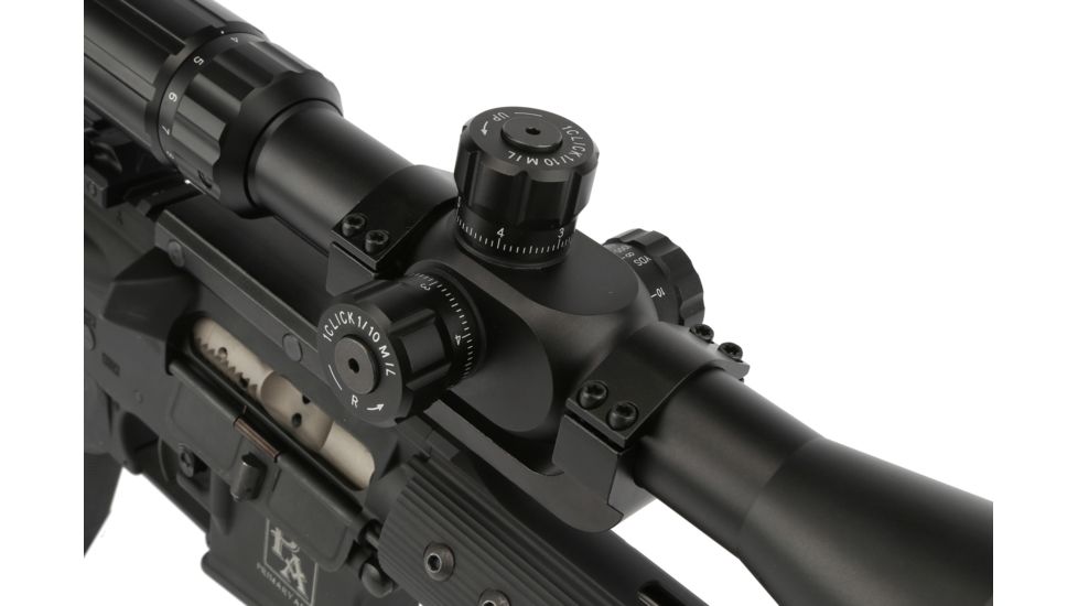 Primary Arms 4-14x44mm Rifle Scope, Mil-Dot, Black PA4-14XFFP