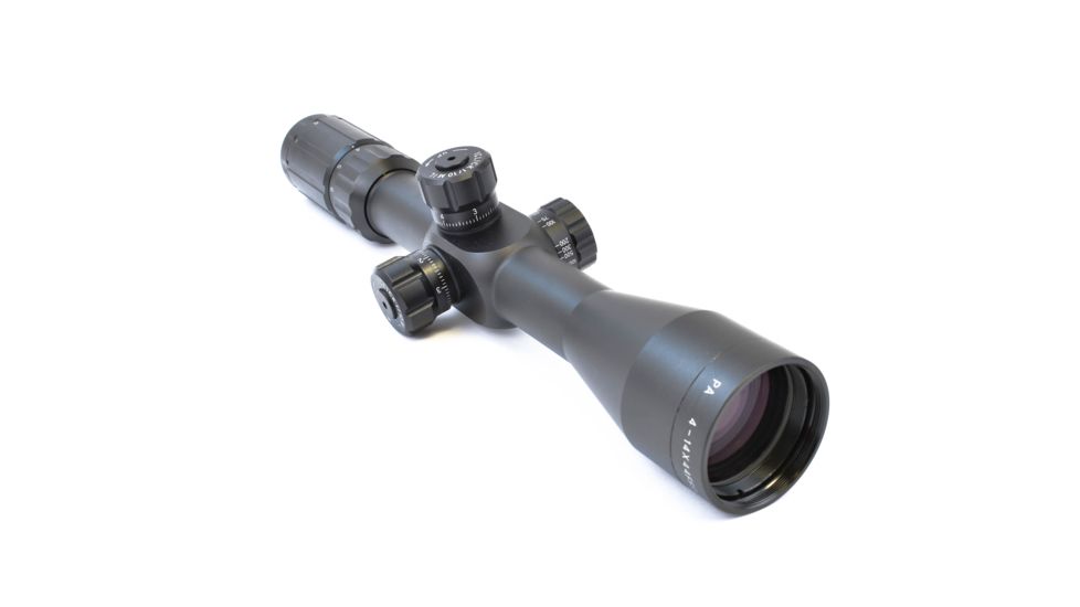 Primary Arms 4-14x44mm Rifle Scope, Mil-Dot, Black PA4-14XFFP