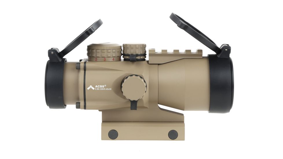 Primary Arms 5X Prism Scope with Patented .223/5.56, 5.45x39, .308 ACSS Reticle, Flat Dark Earth, PAC5X-FDE