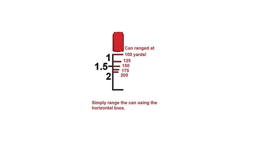 Primary Arms 6X Scope with the Patented ACSS 22LR Reticle, Black PA6X32-22LR