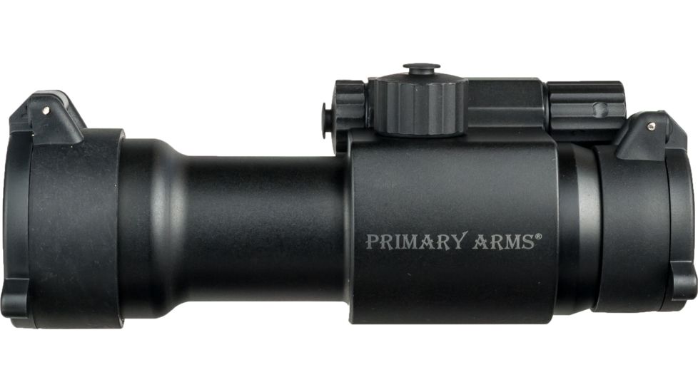 Open Box Demo, Primary Arms SLx 30mm Waterproof Red Dot, 2 MOA Dot w/Flip Caps &amp; Battery, Black, PA30MMRD-AD